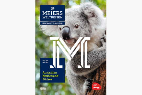 Dekorative Abbildung - Meiers Weltreisen Australien und Neuseeland Südsee 2025/2026