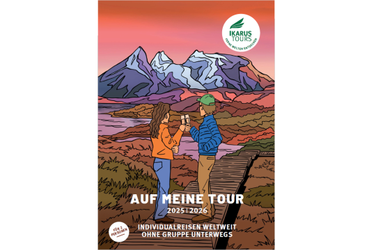 Dekorative Abbildung - Ikarus Tours Auf meine Tour 2025/2026