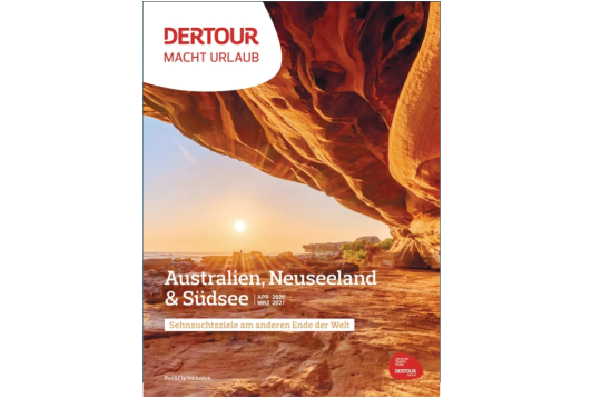 Dekorative Abbildung - DERTOUR Australien, Neuseeland und S&uuml;dsee 2026/2027