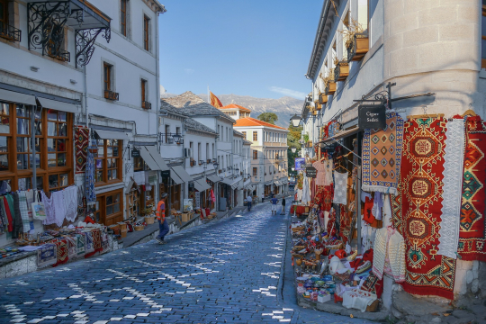 Albanien, Stadt Gjirokaster