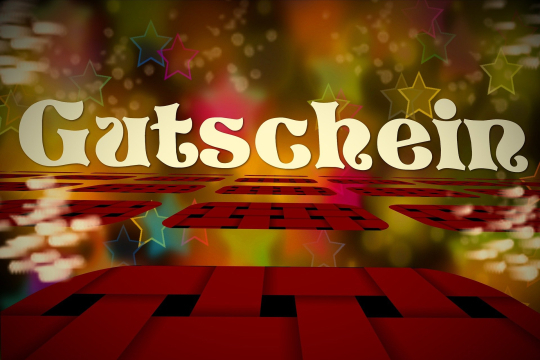 Dekorative Abbildung - Gutschein