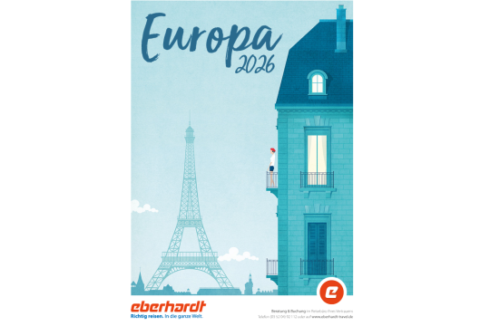 Dekorative Abbildung - Eberhardt Travel Europa 2026 - Rundreisen - Studienreisen - Städtereisen - Themenreisen - Kreuzfahrten