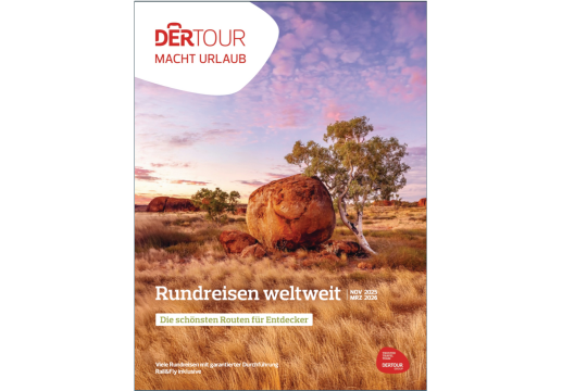 Dekorative Abbildung - DERTOUR Rundreisen weltweit 2025/2026