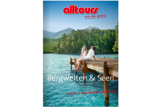 Dekorative Abbildung - alltours Bergwelten & Seen 2026