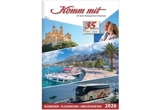 Dekorative Abbildung - Komm mit Reisen 2026