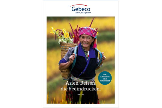 Dekorative Abbildung - Gebeco Asien, Australien und Neuseeland 2026/27