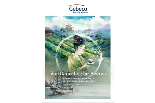 Dekorative Abbildung - Gebeco Von Darjeeling bis Azoren 2026/27