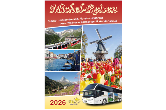 Dekorative Abbildung - Michel Reisen Sommer 2026