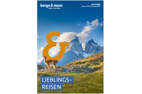 Dekorative Abbildung - berge & meer - Lieblingsreisen 2026/2027