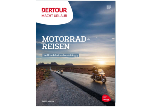 Dekorative Abbildung - DERTOUR Motorradreisen 2026/2027