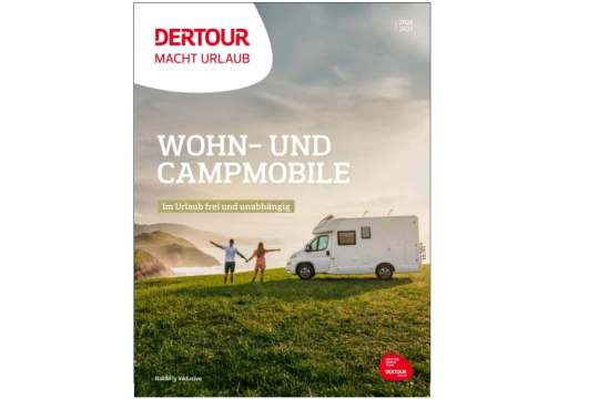 Dekorative Abbildung - DERTOUR Wohn- und Campmobile 2026/2027