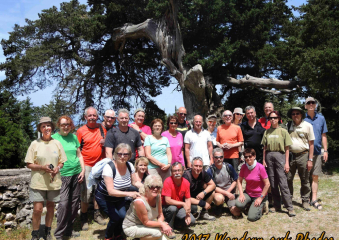 Bild Wandergruppe Mai 2017 RHODOS Reisebericht