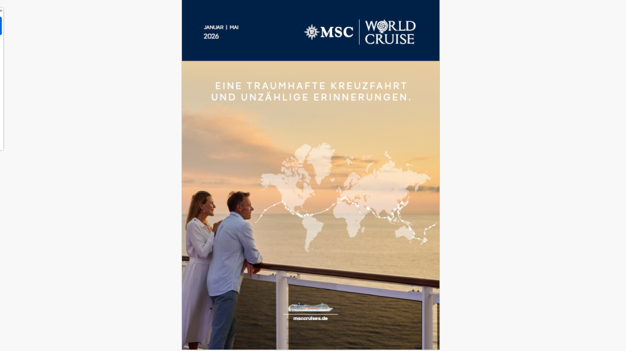 MSC Worldcruise 2026