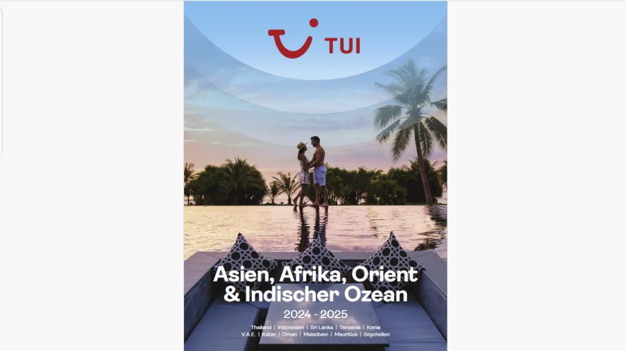 TUI Asien Afrika Orient Ind  Ozean 2024 25
