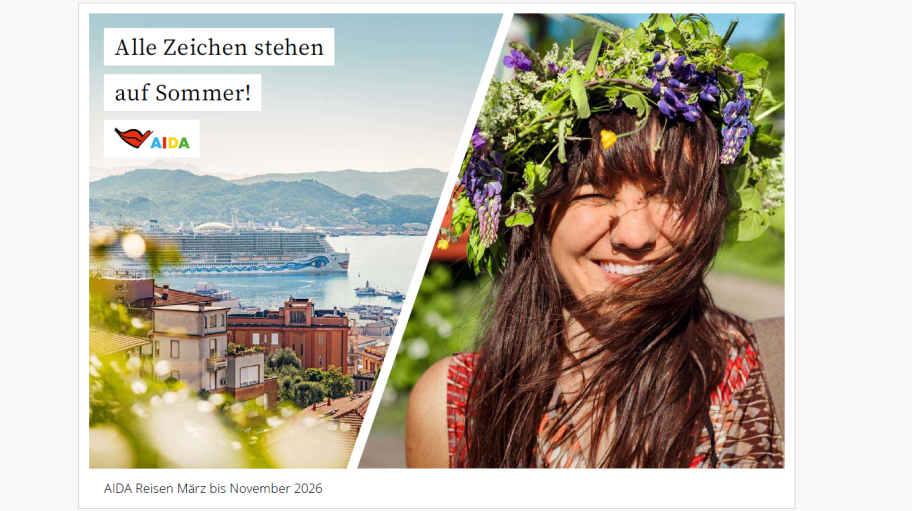 AIDA Sommer 2026