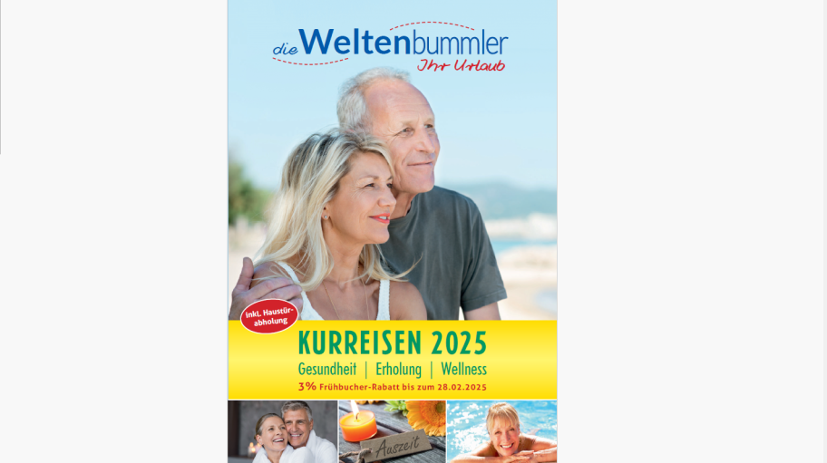 Weltenbummler Kurreisen 2025