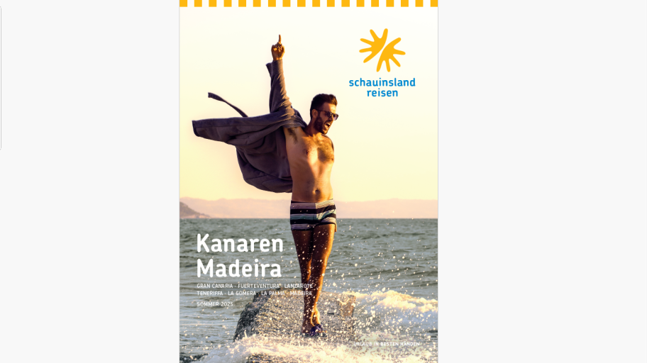 Schauinsland Reisen Kanaren Madeira 2025