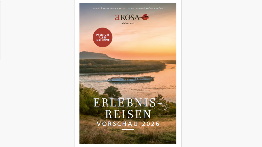 A-ROSA Buchungsvorschau 2026 D