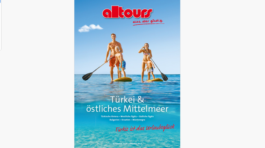 Alltours Tuerkei 2024 2025