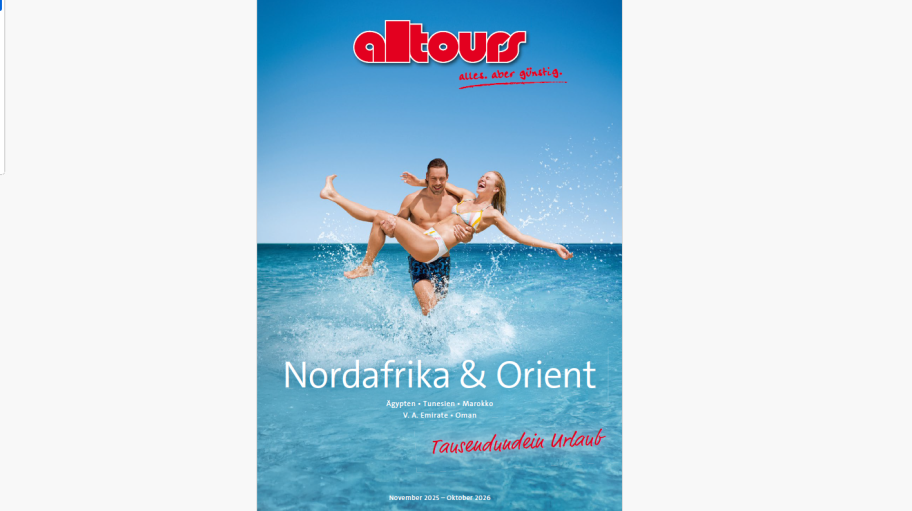 Alltours Nordafrika 2025 2026